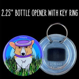 Corgi Dog Disc Golf Art Bottle Opener Accessories